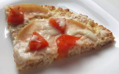 Túró alapú pizza